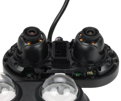 PODWÓJNA KAMERA WANDALOODPORNA IP IPC-HDBW2449F-AS-E2-IL-0280B-BLACK WizSense Smart Dual Light 2 X 4 Mpx 2 X 2.8 mm DAHUA
