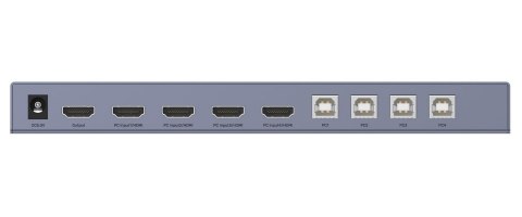 PRZEŁĄCZNIK HDMI + USB KVM V306A 4K UHD UNITEK