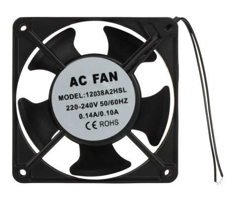 WENTYLATOR A19-W-B ZASTOSOWANIE: SZAFY RACK