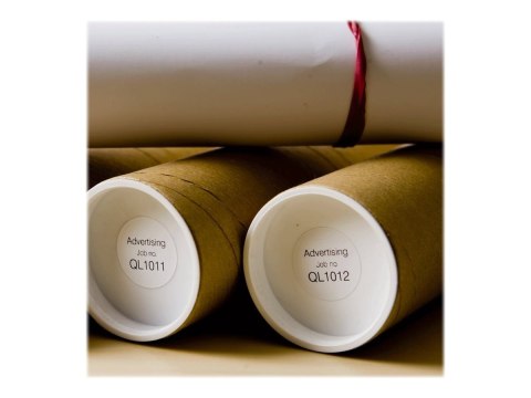 Brother DK-11219 - Czarny na białym - Roll (1,2 cm) 1200 szt. (1 rolki x 1200 etykiety - dla Brother QL-1050, QL-500, QL-550, QL