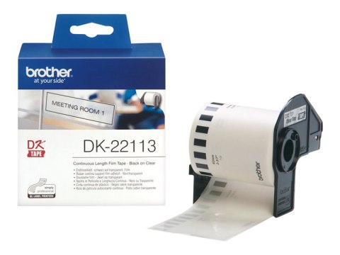 Brother DK-22113 - Jasny - Rolka (6,2 cm x 15,2 m) klisza - dla Brother QL-1050, QL-500, QL-550, QL-560, QL-570, QL-600, QL-650,
