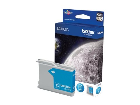 Brother LC1000C - Cyjan - oryginał - pojemnik na tusz - dla Brother DCP-330, 350, 353, 357, 560, 750, 770, MFC-465, 5460, 5860, 