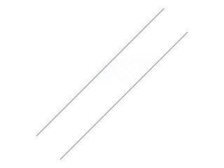 Brother TC195 - 9 mm x 7.7 m - biało na przezroczystym tle - taśma laminowana - dla P-Touch PT-2000, PT-3000, PT-500, PT-5000, P