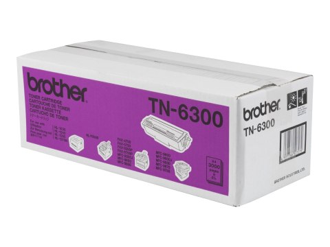 Brother TN6300 - Wysoka Wydajność - czarny - oryginał - Toner - dla Brother DCP-1200, HL-1230, 1240, 1250, 1270, 1430, 1440, 145