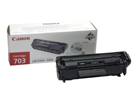 Canon 703 - Czarny - oryginał - Toner - dla i-SENSYS LBP2900, LBP2900B, LBP3000; Laser Shot LBP-2900, 3000