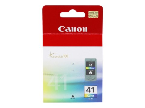 Canon CL-41 - 12 ml - Wysoka Wydajność - kolor (cyjan, magenta, żółty) - oryginał - pojemnik na tusz - dla PIXMA iP1800, iP1900,
