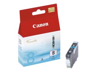 Canon CLI-8PC - Cyjan photo - oryginał - pojemnik z atramentem - dla PIXMA iP6600D, iP6700D, MP950, MP960, MP970, Pro9000, Pro90