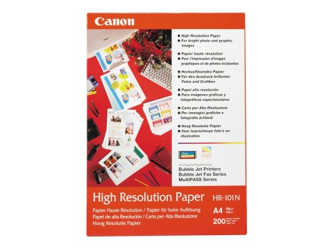 Canon HR-101 - Powlekany - A4 (210 x 297 mm) 200 arkusz(-y) papier - dla PIXMA IP4000, iP6210, iP6310, iP8500, MG2555, MG8250, M