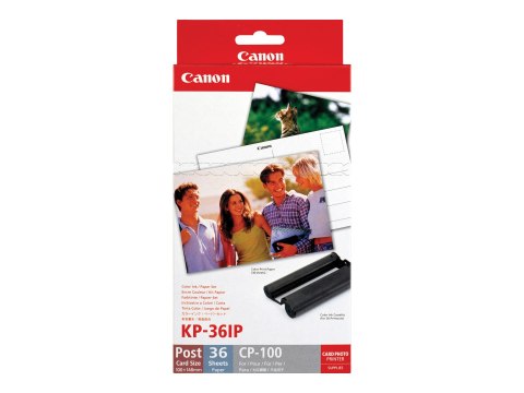 Canon KP-36IP - Kartridż drukarki / komplet papieru - dla Canon SELPHY CP1000, CP1200, CP1300, CP1500, CP530, CP790, CP800, CP82