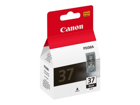 Canon PG-37 - Czarny - oryginał - pojemnik z atramentem - dla PIXMA iP1800, iP1900, iP2500, iP2600, MP140, MP190, MP210, MP220, 