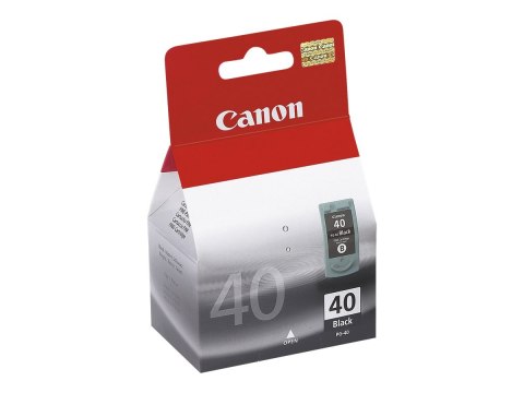 Canon PG-40BK - 16 ml - Wysoka Wydajność - czerń pigmentowa - oryginał - pojemnik na tusz - dla FAX JX210; PIXMA iP1800, iP1900,