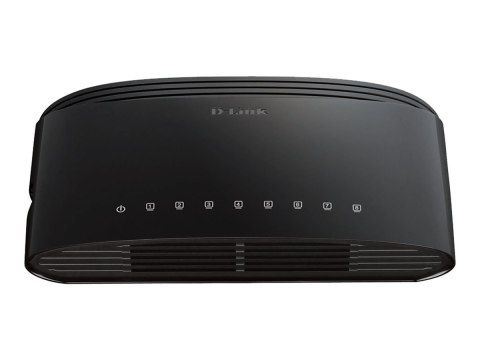 D-Link DES 1008D - Przełącznik - niezarządzalny - 8 x 10/100 - stacjonarny
