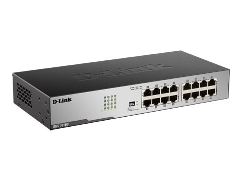 D-Link DGS 1016D - Przełącznik - 16 x 10/100/1000 - stacjonarny