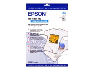 Epson Cool Peel T-Shirt - A4 (210 x 297 mm) 10 szt. prasowanki - dla EcoTank ET-7700, 7750; Expression Home HD XP-15000; Express