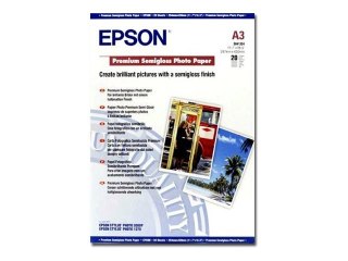 Epson Premium - Półbłyszcząca - A3 (297 x 420 mm) - 251 g/m² - 20 arkusz(-y) papier fotograficzny - dla SureColor SC-P700, P7500