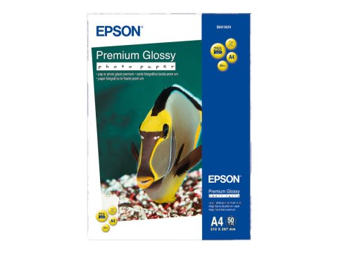 Epson Premium - Połyskujące - powłoka żywiczna - A4 (210 x 297 mm) - 255 g/m² - 50 arkusz(-y) papier fotograficzny - dla EcoTank
