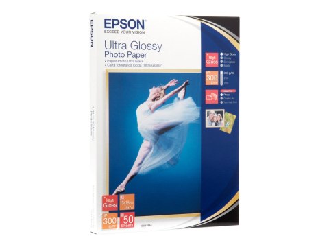 Epson Ultra Glossy Photo Paper - Połyskujące - 130 x 180 mm 50 arkusz(-y) papier fotograficzny - dla EcoTank ET-1810, 2810, 2811