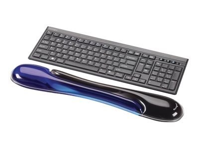 Kensington Duo Gel Keyboard Wrist Rest - Podpórka nadgarstka do klawiatury - czarny, niebieski - Zgodność z TAA