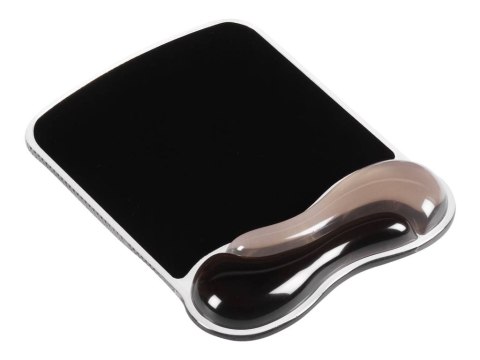 Kensington Duo Gel Mouse Wristrest Wave - Podkładka pod mysz z poduszką pod nadgarstek - grafit w dwóch odcieniach
