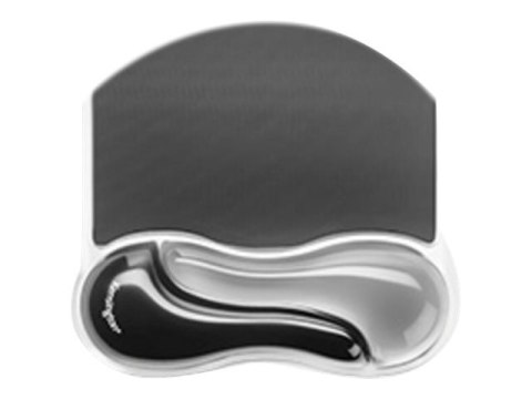 Kensington Duo Gel Mouse Wristrest Wave - Podkładka pod mysz z poduszką pod nadgarstek - grafit w dwóch odcieniach