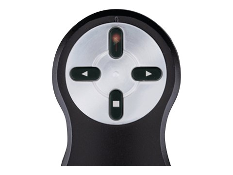 Kensington Si600 Wireless Presenter with Laser Pointer - Pilot do prezentacji - 4 przyciski - radio - czarny