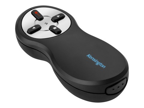 Kensington Si600 Wireless Presenter with Laser Pointer - Pilot do prezentacji - 4 przyciski - radio - czarny