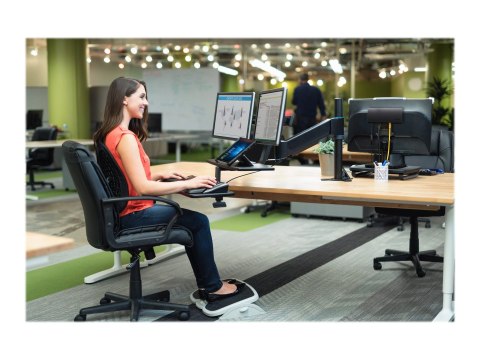 Kensington SoleMate Plus - Podpórka pod stopę - szary