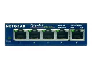 NETGEAR GS105 - Przełącznik - 5 x 10/100/1000 - stacjonarny
