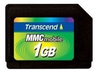 Transcend - Karta pamięci flash - 1 GB - MMCmobile