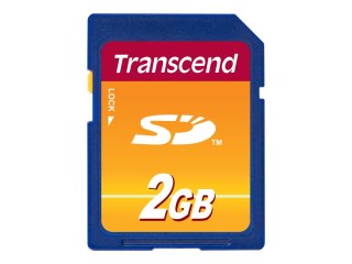 Transcend - Karta pamięci flash - 2 GB - SD