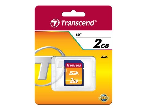 Transcend - Karta pamięci flash - 2 GB - SD