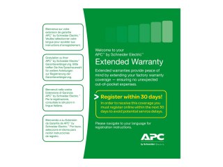 APC Extended Warranty Service Pack - Wsparcie techniczne - konsultacja telefoniczna (do urzadzenia zasilające i UPSy) - 1 rok - 