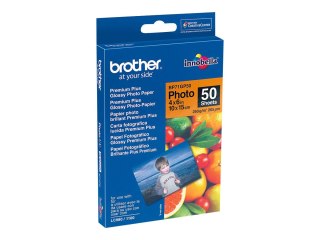 Brother BP - Połyskujące - 100 x 150 mm 50 arkusz(-y) papier fotograficzny - dla Brother DCP-J1200, J1800, J772, J774, MFC-J1300