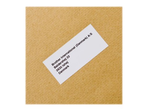 Brother DK-22225 - Papier - czarny na białym - Rolka (3,8 cm x 30,5 m) 1 rolki etykiety ciągłe - dla Brother QL-1050N, QL-500A, 