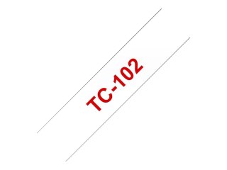 Brother - Rolka (1,3 cm x 7,6 m) 1 rolki etykiety - dla P-Touch PT-10, PT-12, PT-12N, PT-15, PT-150, PT-170K, PT-20, PT-25, PT-6