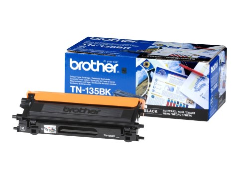 Brother TN135BK - Czarny - oryginał - Toner - dla Brother DCP-9042, DCP-9045, HL-4040, HL-4050, HL-4070, MFC-9420, MFC-9440, MFC