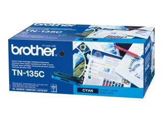 Brother TN135C - Wysoka Wydajność - cyjan - oryginał - Toner - dla Brother DCP-9042, DCP-9045, HL-4040, HL-4050, HL-4070, MFC-94