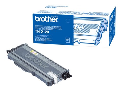 Brother TN2120 - Czarny - oryginał - Toner - dla Brother DCP-7045N, HL-2150N, MFC-7320; Justio DCP-7040