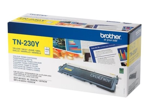 Brother TN230Y - Żółty - oryginał - Toner - dla Brother DCP-9010CN, HL-3040CN, HL-3040CW, HL-3070CW, MFC-9120CN, MFC-9320CN, MFC
