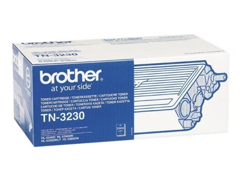 Brother TN3230 - Czarny - oryginał - Toner - dla Brother DCP-8070, HL-5340, 5350, 5370, 5380, MFC-8370, 8380, 8880, 8890