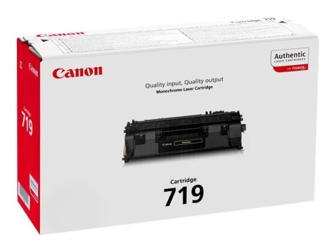 Canon 719 - Czarny - oryginał - Toner - dla i-SENSYS LBP251, LBP252, LBP253, LBP6310, MF411, MF416, MF418, MF419, MF6140, MF6180