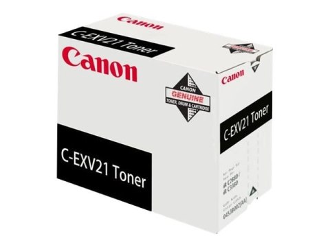 Canon C-EXV 21 - Czarny - oryginał - Toner - dla imageRUNNER C2380i, C2880, C2880i, C3380, C3380i, C3580, C3580i