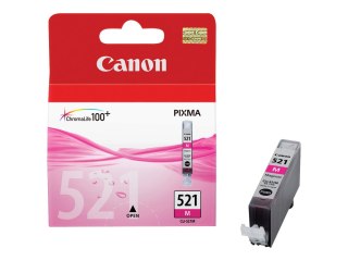 Canon CLI-521M - 9 ml - magenta - oryginał - pojemnik z atramentem - dla PIXMA iP3600, iP4700, MP540, MP550, MP560, MP620, MP630