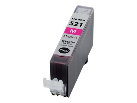 Canon CLI-521M - 9 ml - magenta - oryginał - pojemnik z atramentem - dla PIXMA iP3600, iP4700, MP540, MP550, MP560, MP620, MP630
