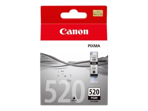 Canon PGI-520BK - 19 ml - czarny - oryginał - pojemnik z atramentem - dla PIXMA iP3600, iP4700, MP540, MP550, MP560, MP620, MP63