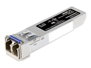 Cisco Small Business MGBLX1 - Moduł nadajnik/odbiornik SFP (mnini GBIC) - 1GbE - 1000Base-LX - LC pojedynczy-tryb - do 10 km - 1
