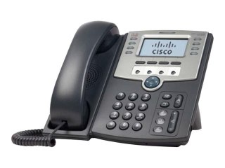 Cisco Small Business SPA 509G - Telefon VoIP - trzykierunkowa funkcja połączeń - SIP, SIP v2, SPCP - wieloliniowy - srebrny, cie
