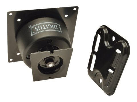 DIGITUS DA-90307 - Zestaw do montażu (ramię ścienne) - Konstrukcja Ruchoma Poziomo - dla monitor - czarny