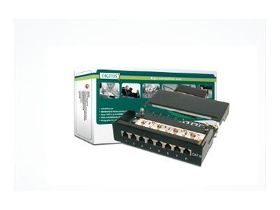 DIGITUS DN-91608SD - Krosownica - CAT 5e - 1U - liczba portów — 8