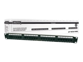 DIGITUS Professional - Krosownica - CAT 5e - UTP - RJ-45 X 24 - 1U - 19"